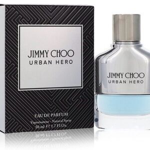 BNWT Jimmy Choo Urban Hero Men's Fragrance - Silver & Light Blue